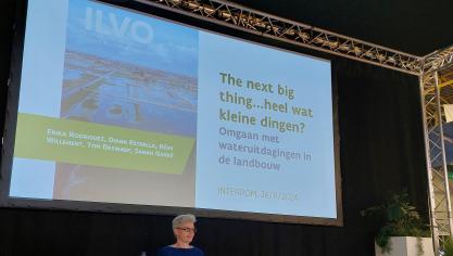 Heel wat kleine dingen zijn volgens professor Garré de oplossing om met wateruitdagingen om te gaan.