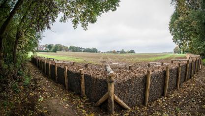 In het kader van wateroverlast en erosie zijn bepaalde investeringen mogelijk om de effecten te mitigeren, zoals het gebruik van de drempelmachines en houthaksel- en wilgendammen.