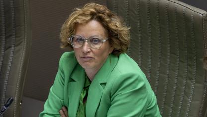Vlaams parlementslid Mieke Schauvliege (Groen): De TFA in het drinkwater komt van het gebruik van PFAS-houdende pesticiden.