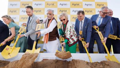 Agristo gaat in India een productielijn voor diepvriesfrieten bouwen. De eerste spadesteek werd op 2 maart gegeven tijdens de economische missie.
