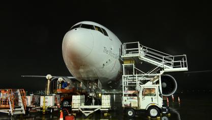 De luchthaven van Luik staat bekend om haar expertise in het vervoer van dieren. Daarom werd deze plaats uitgekozen voor de vliegreis van de Holstein-koeien naar Qatar.