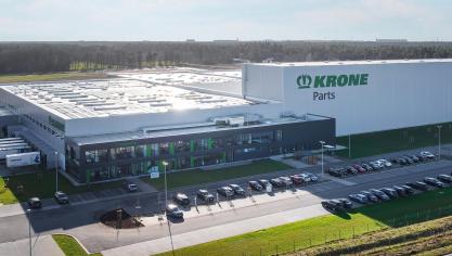 Krone opende een indrukwekkend onderdelenmagazijn in Spelle.