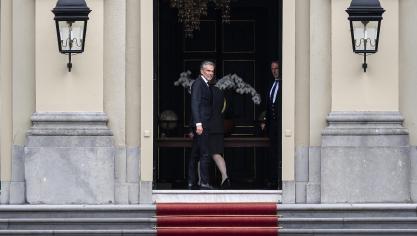 Minister-president Dick Schoof trok op 3 juni naar de koning van Nederland om het ontslag van zijn regering aan te bieden.