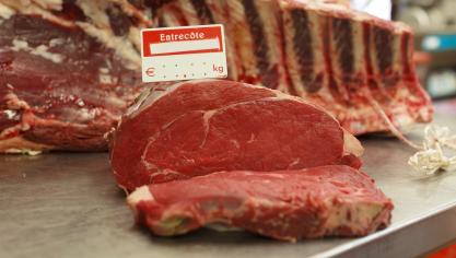 Entrecote is volgens cijfers van Testaankoop 23% duurder dan vorig jaar.
