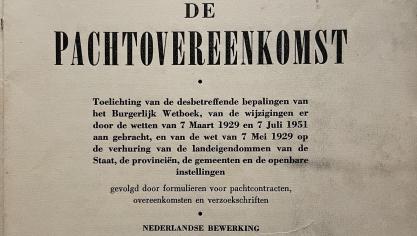 De wet van 7 juli 1951 bouwde verder op de eerste specifieke bepalingen die werden ingevoerd voor pachters van landeigendommen door de wet van 7 maart 1929.