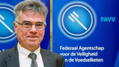 Herman Diricks benadrukt dat het FAVV bij crissisen heel wat ondersteuning biedt aan de landbouwsector.