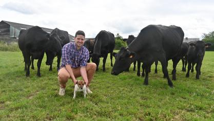 Guillaume Pierard heeft samen met zijn broer Thibault (niet op de foto) aan deze kruising gewerkt.