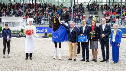 Justin Verboomen en Zonik Plus zetten België op de dressuurkaart in Aachen.