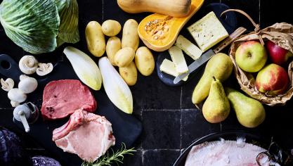 Tijdens de eerste Lekker van bij ons-week roept VLAM iedereen op om zijn of haar winkelmand te vullen met lokale producten.