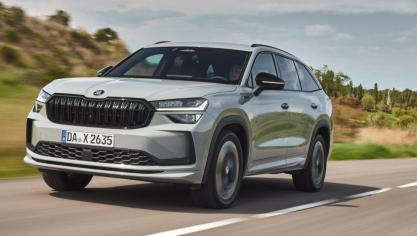 Met zijn esthetische updates  straalt de Skoda Kodiaq meer  présence uit.