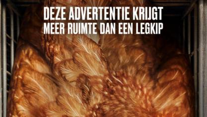 In deze advertentie van Bite Back staan onjuiste gegevens en wordt de consument misleid, stelt de Landsbond Pluimvee.