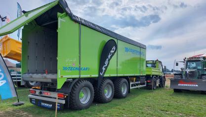 Agrimac heeft nu de ‘Countrywalk’ walking floor-aanhanger van Tecnokar in haar gamma.