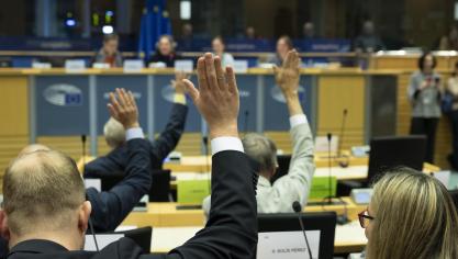 Eerder deze week stemde de milieu- en klimaatcommissie van het Europees Parlement al in met de doelstelling voor de EU van 90% minder broeikasgasuitstoot.