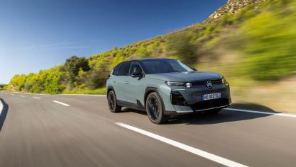 De Citroën C5  Aircross biedt een  aangename ruimte voor  5 personen.