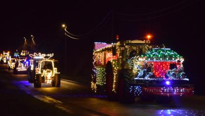 De eerste tractorparade gaat door op 6 december 2025, de laatste staat gepland op 13 februari 2026.