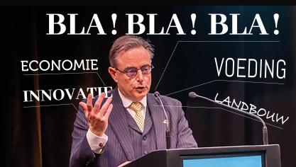 De lovende woorden van Bart De Wever zorgen voor een wrange nasmaak.