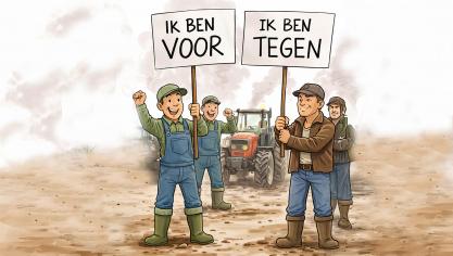 Een uitgeweken Vlaamse landbouwer gaf op Agribex te kennen zijn energie te steken door vóór iets te vechten, niet tegen iets.