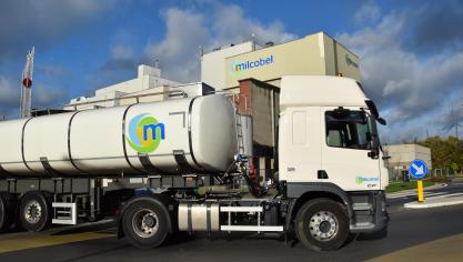 De Milcobel-melkprijs blijft de dalende trend aanhouden.