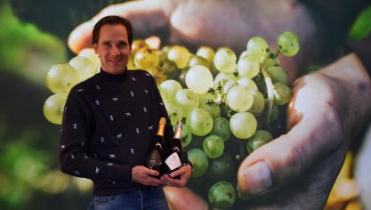 Sinds 2004 maakt wijnmaker Martin Bacquaert wijnen in het Heuvelland.