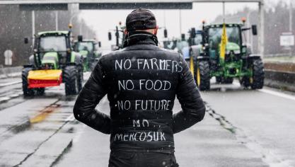 Het EU-Mercosur-akkoord dreigt de Europese landbouw te wurgen volgens Peter De Swaef.