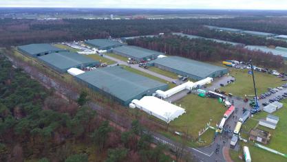 Het is al de zesde keer dat de Agridagen georganiseerd worden in de hangars van Weelde Depot.
