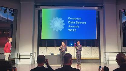 Stephanie Van Weyenberg (ILVO) ontving de award in Madrid.