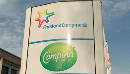 FrieslandCampina doorstond de moeilijke melkmarkt in de tweede helft van het jaar dankzij een goed eerste halfjaar.