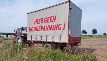 Landbouwers en omwonenden lieten al langer merken wat ze van het Ventilusproject denken.