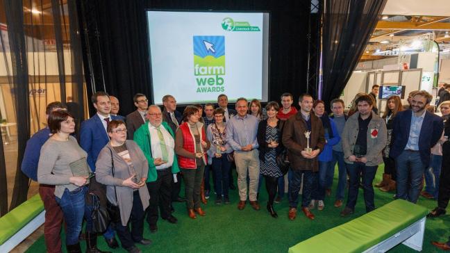 Op zondag 10 december worden tijdens de landbouwbeurs Agribex de tweede Farm Web Awards uitgereikt.