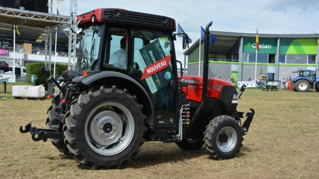 De Quantum smalspoortractoren van Case IH hebben een geavanceerd luchtfiltersysteem aan boord.