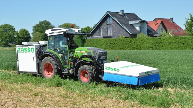 In de Electroherb ziet Zasso een waardig alternatief voor het gebruik van glyfosaat.