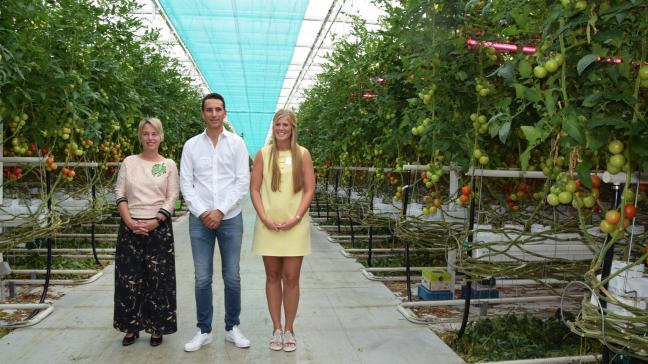 De voorstelling van het derde duurzaamheidsrapport Responsibly Fresh ging door op het tomatenbedrijf Primato van de familie Pittoors.