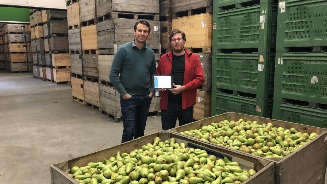 Laurens Tack en Brent De Boey ontwikkelden de Agromanager.