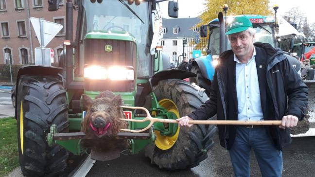 ABS-voorzitter Hendrik Vandamme toont zich strijdvaardig.