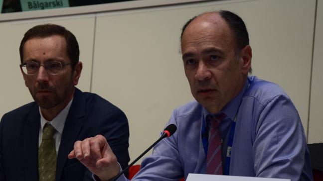 Tassos Haniotis van het directoraat-generaal (DG) Landbouw en Plattelandsontwikkeling van de Europese Commissie.
