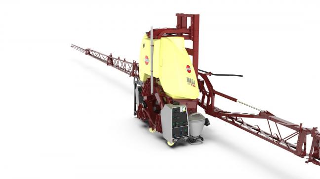 De Mega M is ontworpen voor bedrijven met een middelgrote tractor.
Het kan worden uitgerust met 15 tot 28 m werkbreedte.