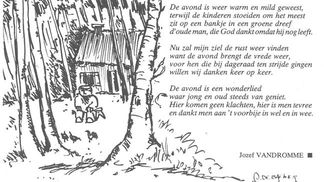 Plattelandsdichter Jozef Vandromme uit Geluwe deelt elk seizoen van het jaar 2019 een echt buitengedicht met de lezers van Landbouwleven. De tekening is van de hand van Laurent De Backer.