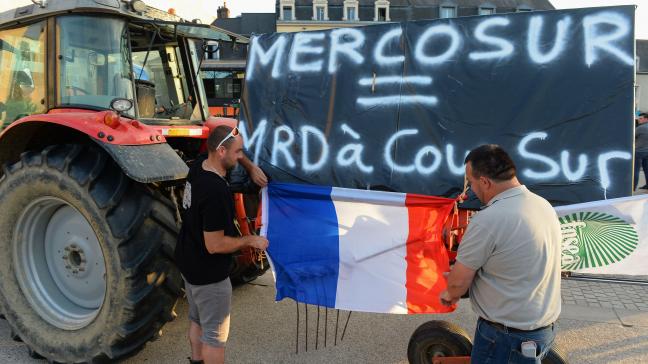 In Frankrijk gingen boeren vrijwel direct na het sluiten van de handelsovereenkomst tussen de EU en Mercosur de straat op.