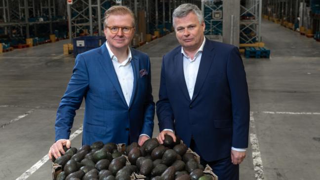Topman en eigenaar Hein Deprez (links) samen met de Nederlandse crisismanager en co-CEO Marc Zwaaneveld.
