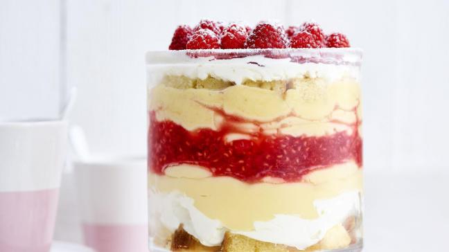 2019-10-11 Trifle met vanillepudding en frambozen (2)