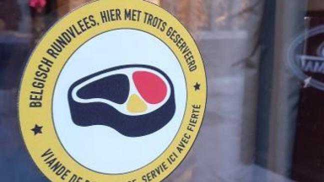 Binnenkort zie je in een oogopslag waar Belgisch rundvlees wordt geserveerd.