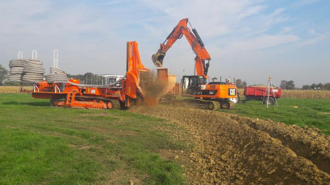 Diepdrainage is bij ons in vele streken een efficiënte investering om een eigen waterwinning te hebben.