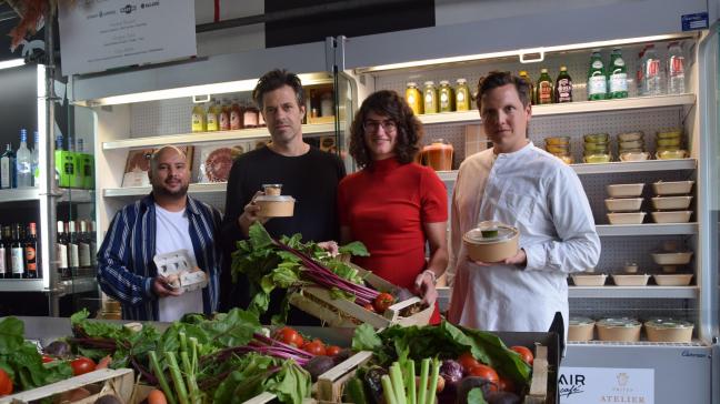 In Deli kan je terecht voor Belgische producten en gerechten van gerenommeerde restaurants.