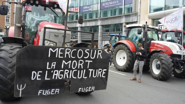 Vorige zomer kwam Fugea nog met tractoren naar Brussel om hun ongenoegen te uiten over het vrijhandelsakkoord tussen de Europese Unie en de Mercosurlanden.