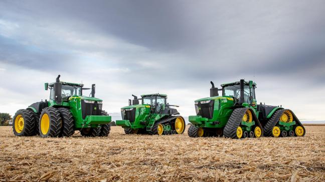 John Deere vernieuwt voor 2021 zijn 9-serie tractoren.
