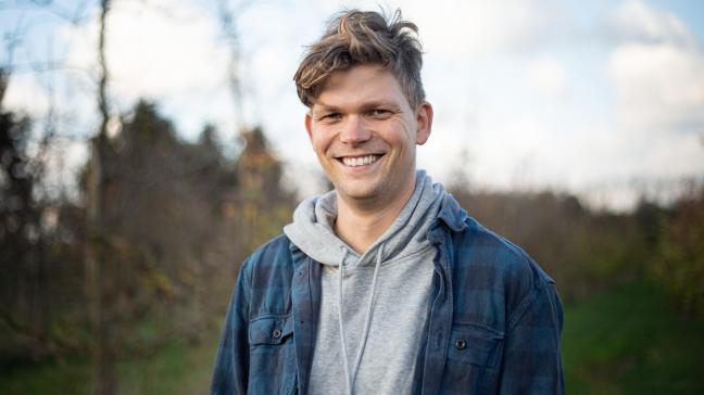 Jon Rouvrois zal de opgebouwde bodemvruchtbaarheid en het ecologische evenwicht van de grond niet verloren laten gaan.