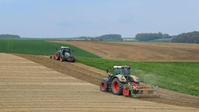 De voorbije maand april was opmerkelijk kouder.
