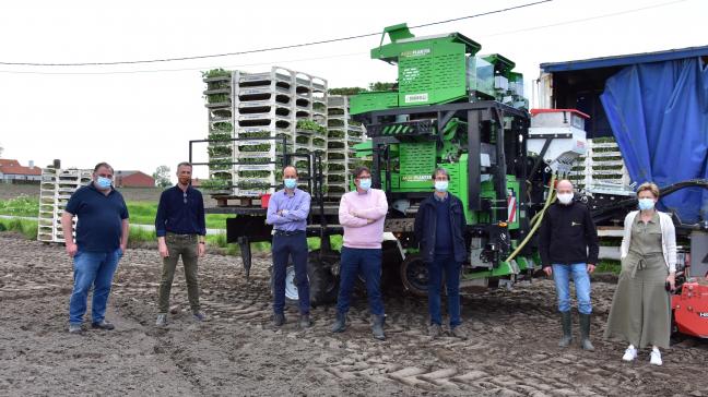 Ingro, een coöperatie van groentetelers voor de industrie, kocht een Agriplanter. Onder meer Vlaanderen, West-Vlaanderen en Taco (telersadviescoöperatie) verlenen steun aan het initiatief.