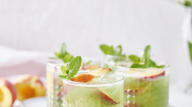 Mocktail van komkommer en citroen (2)
