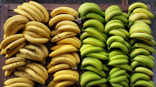 Bananen zijn goed voor 80% van de import van tropisch fruit.